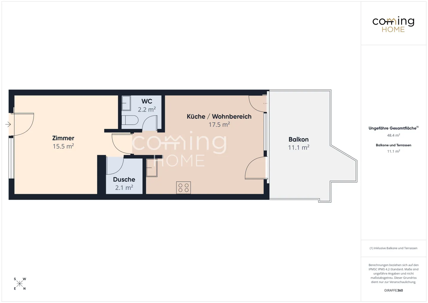 Vollständig renovierte 2,5-Zimmer-Wohnung in Ried-Brig mit Bergblick - Foto 12 von 12