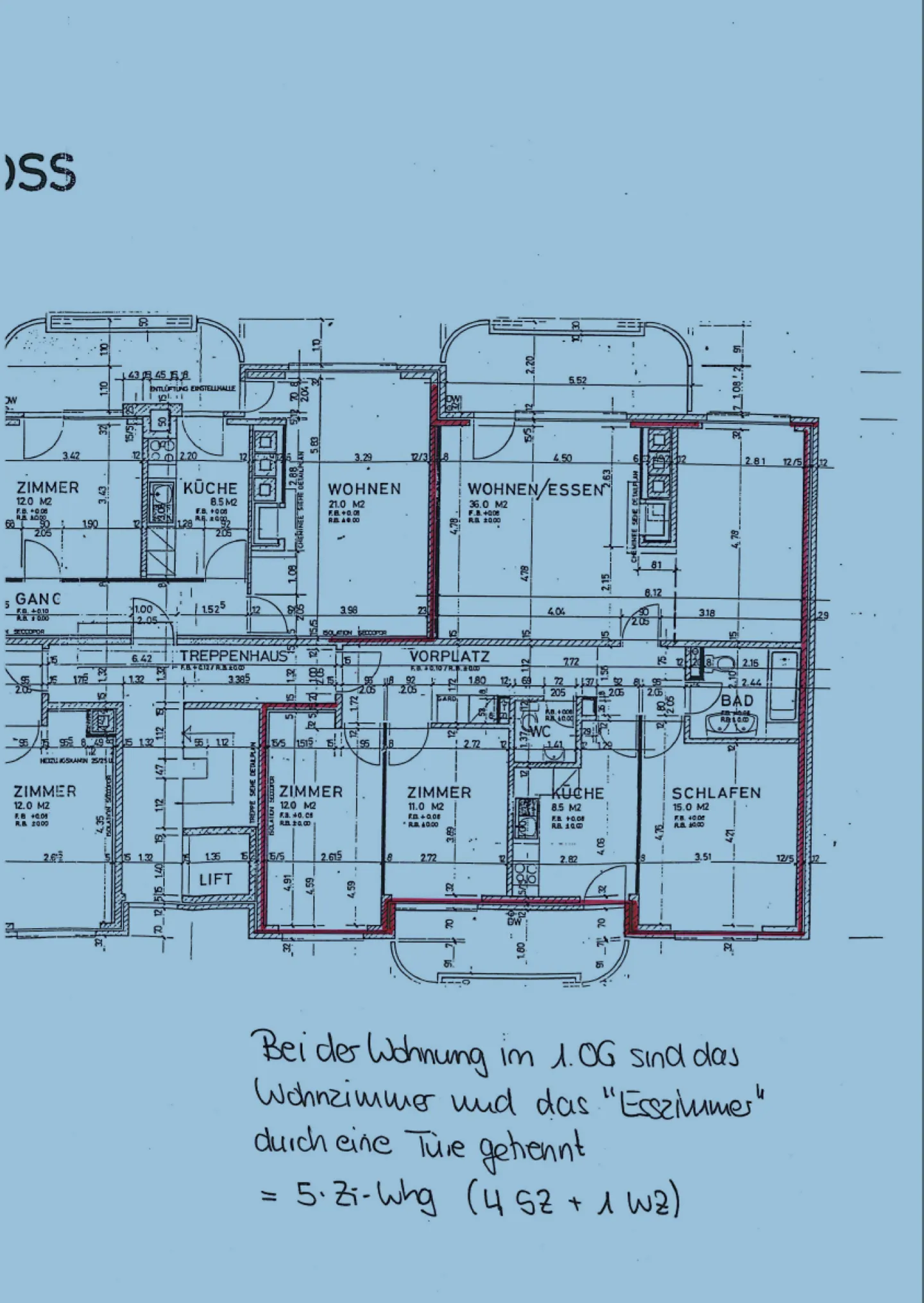 5-room apartment in the center of Reinach opposite the Cantonal Bank from January 16, 2027 - Photo 3 of 3