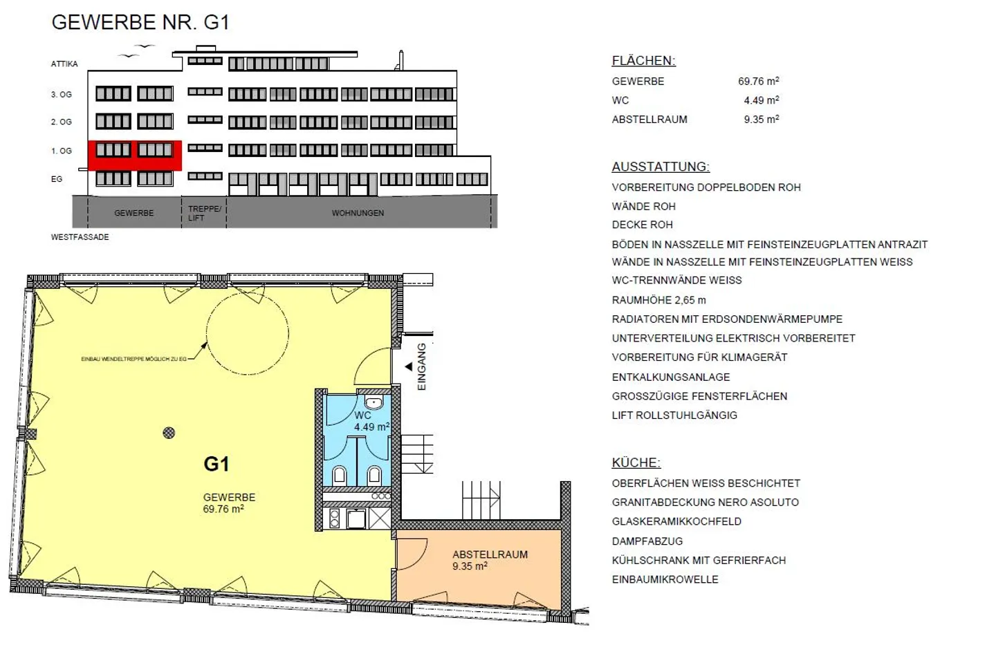 Attraktive Bürofläche in Aarau - Foto 7 von 7
