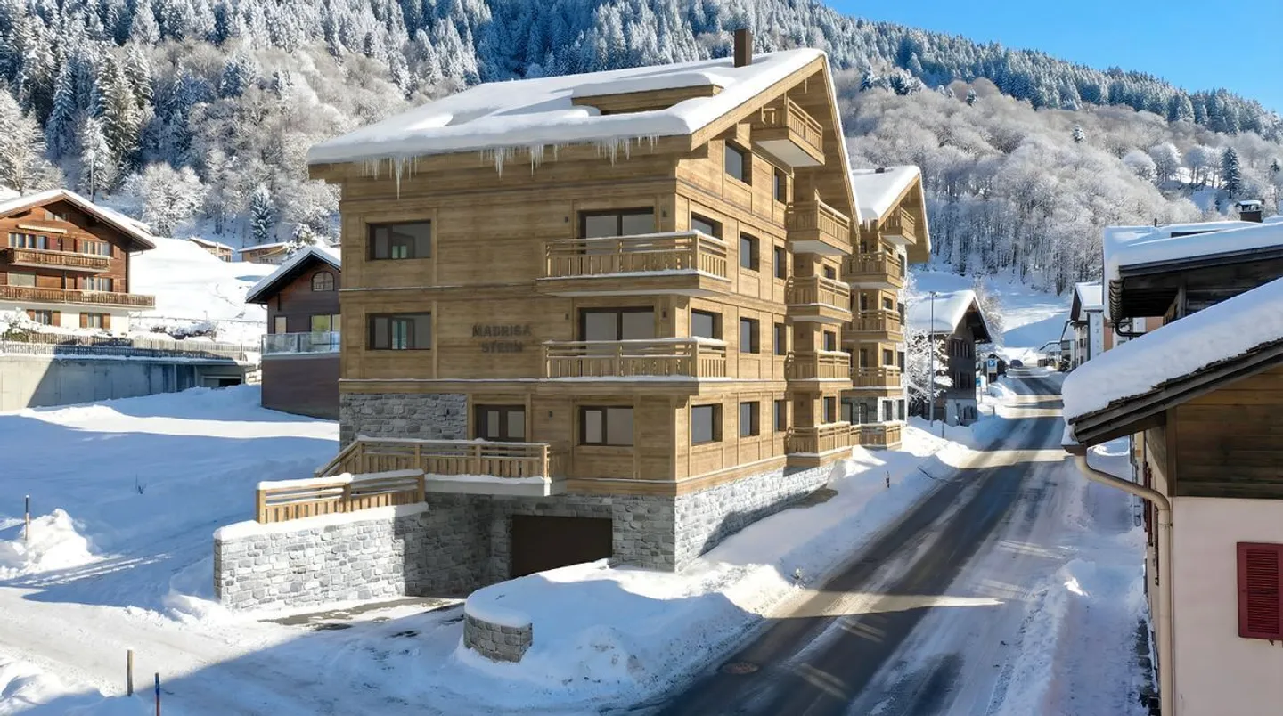 Appartamento di 5,5 stanze Maisonette all'ultimo piano della Casa Madrisa Alpenblick - Foto 4 di 13