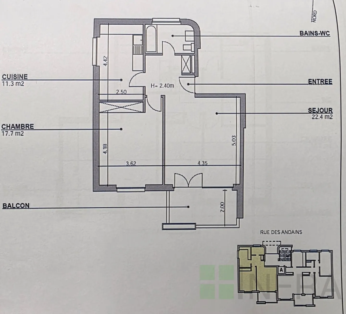 Spazioso 2.5 locali - 62m2 - Foto 2 di 6