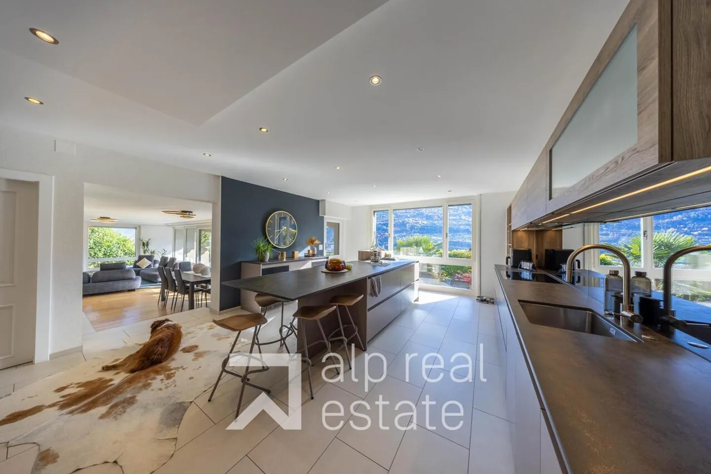 Villa architettonica con vista panoramica sui castelli - Foto 5 di 17