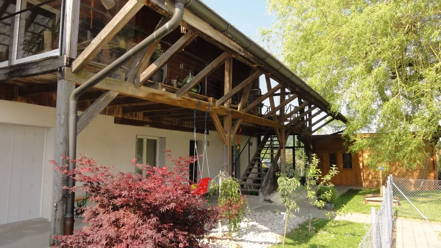 Appartement 3 1/2 pièces - maisonette dans un ancien ferme rénovée - Photo 12 sur 12