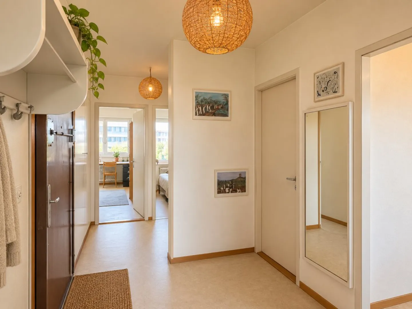 Helles Apartment mit Jura-Blick - Foto 4 von 7