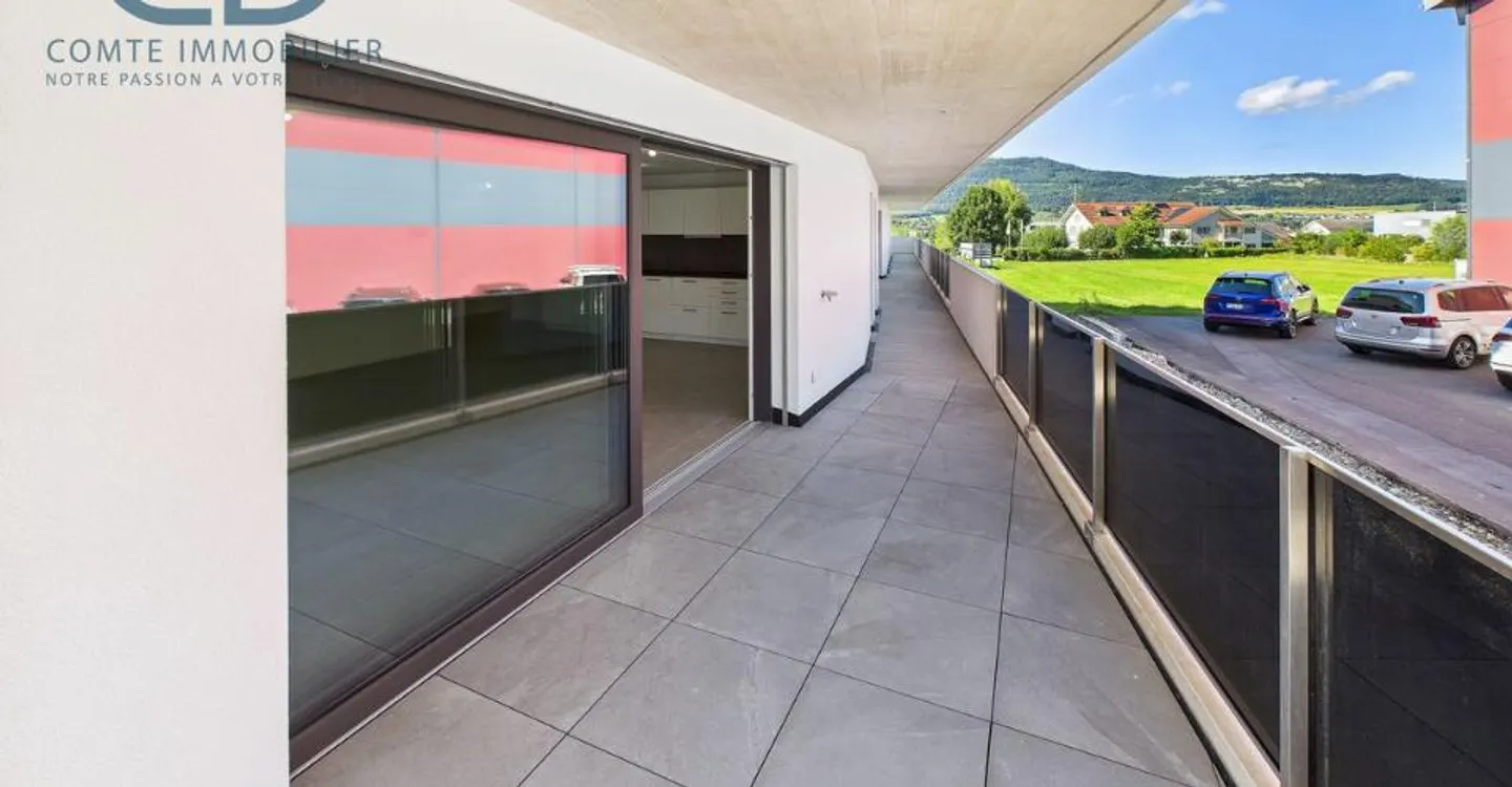 Neues 4,5-Zimmer-Apartment mit großer Terrasse - Hohe Energieeffizienz - Foto 6 von 10