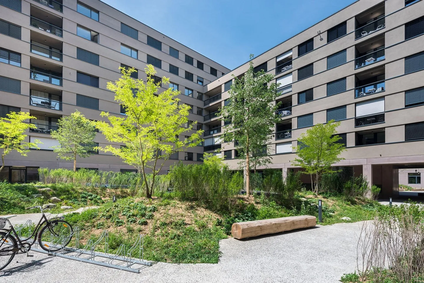 «Atriumwohnung in urbanem Zentrum» - Foto 1 von 9