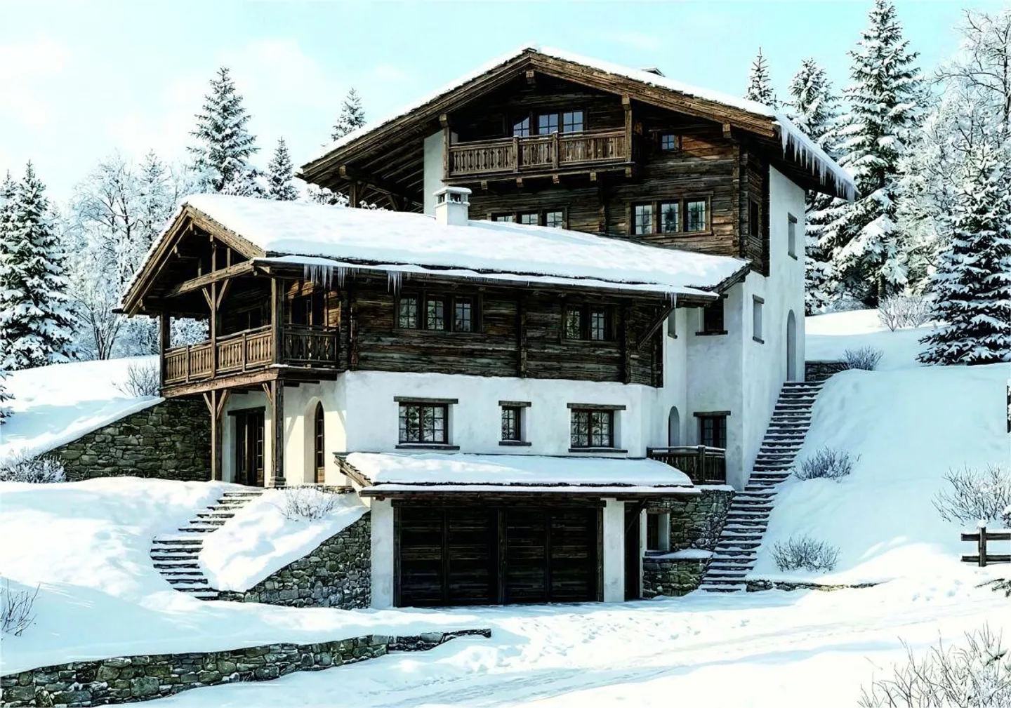 NOUVELLE CONSTRUCTION Maison MAISSEN de 6.5 pièces "Casas Ual" (Résidence PRINCIPALE) dans un cadre résidentiel idyllique à Ladir - Photo 1 sur 14