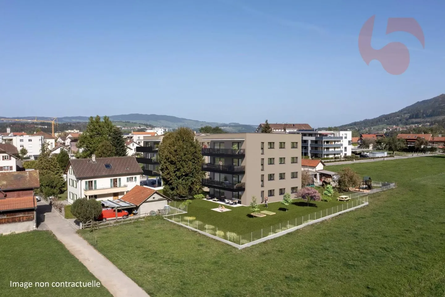 Appartement magnifique avec terrasse de 20,8 m2 - Photo 4 sur 7