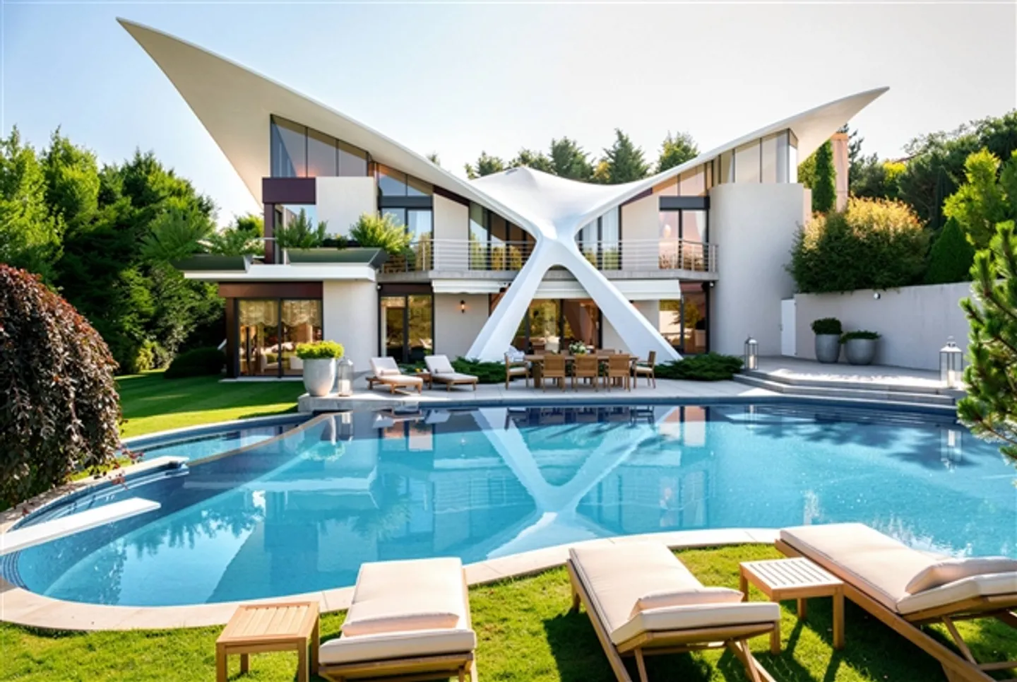 Magnificent architect-designed villa, exclusive - Photo 8 of 12