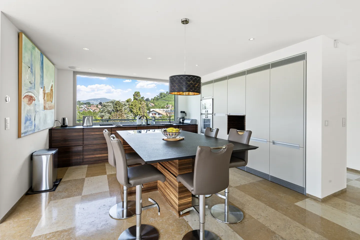 Appartement de Prestige à Montreux, vue sur le lac à 360 degrés - Photo 4 sur 12