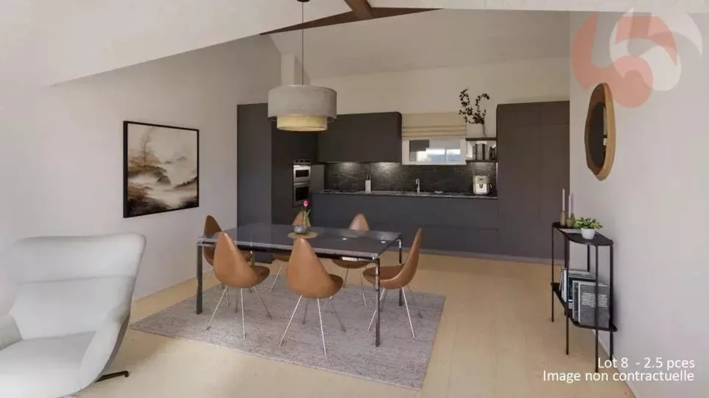 Charmante 2,5-Zimmer-Wohnung - Foto 5 von 6