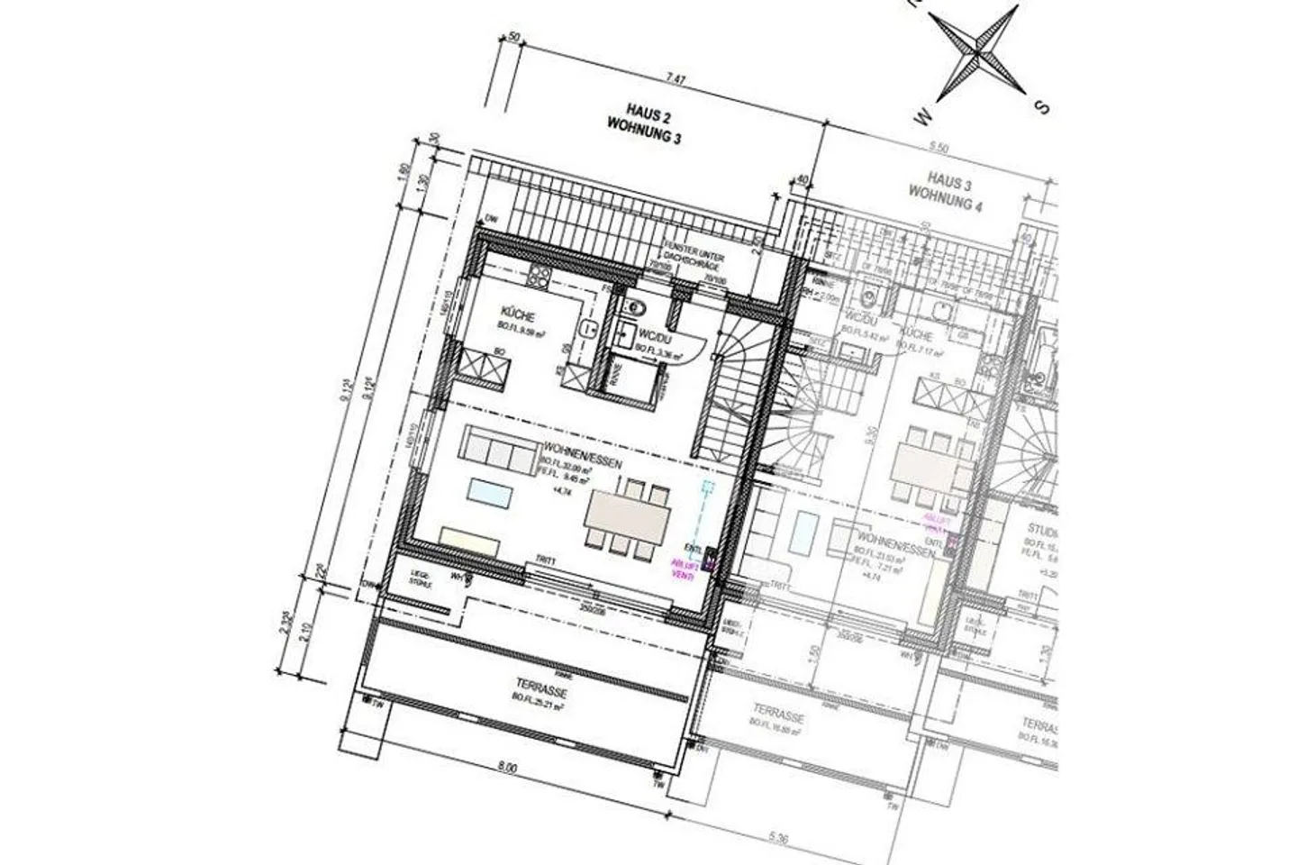 6.5-Zimmer Eigentumswohnung im Neubauprojekt "Smiledörfli Wydum Rorbas" - Haus 2 - Foto 9 von 13