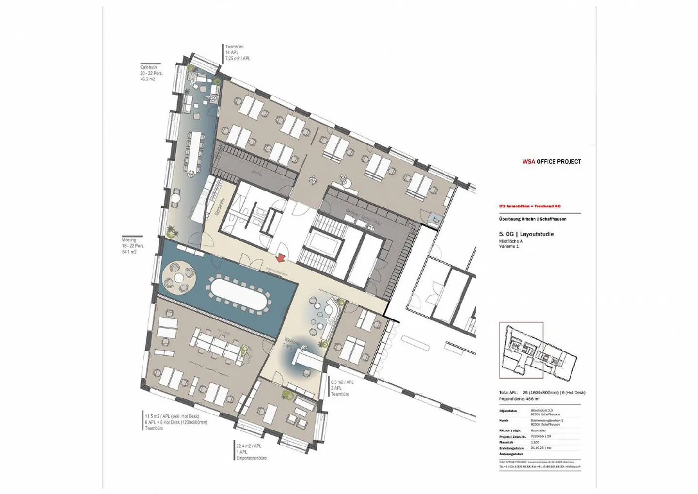 Geräumige Bürofläche mit Entfaltungspotential am Schaffhauser Bahnhof - Foto 21 von 52