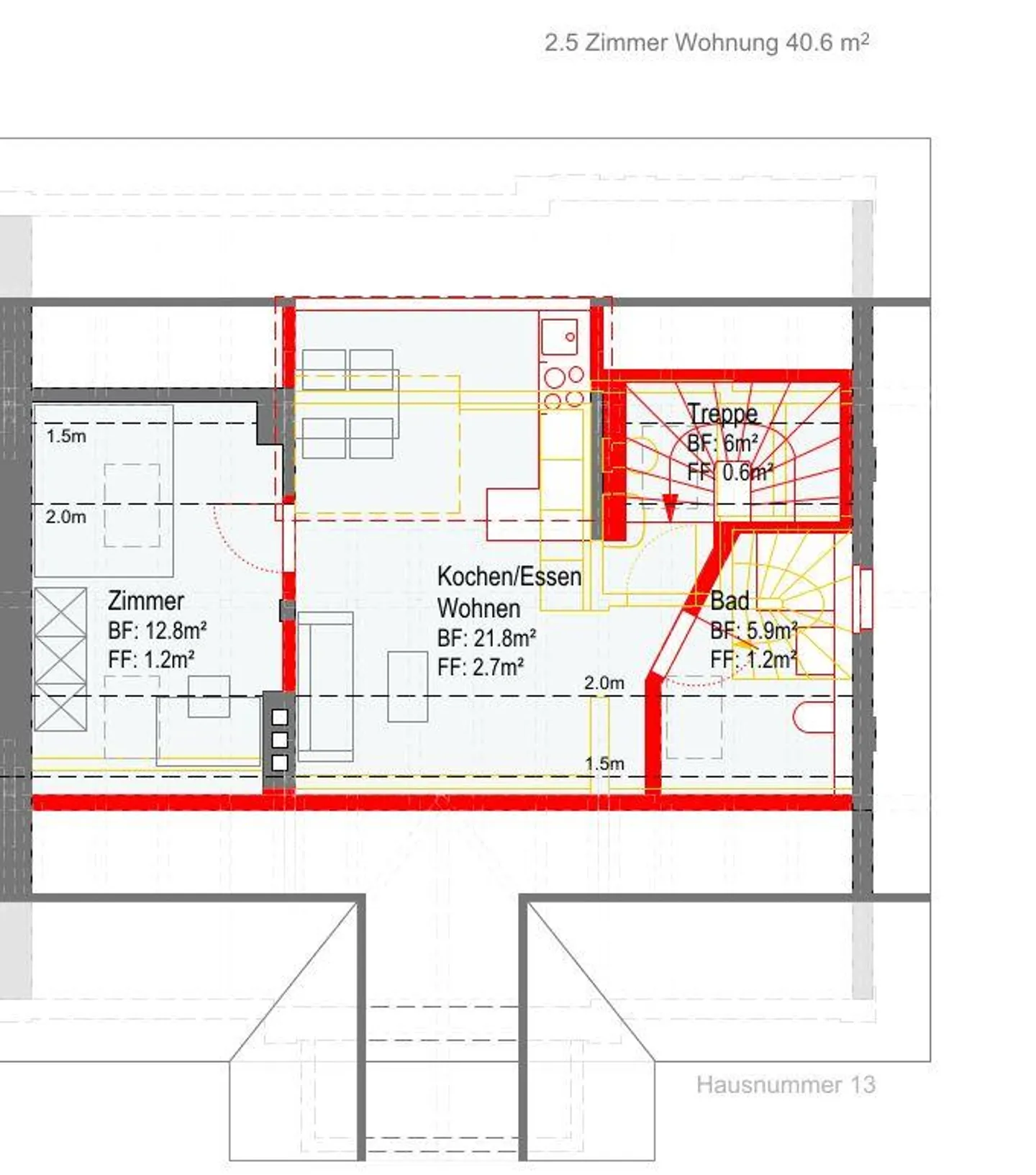 Charmante Wohnung Neben HSG - Foto 8 von 8