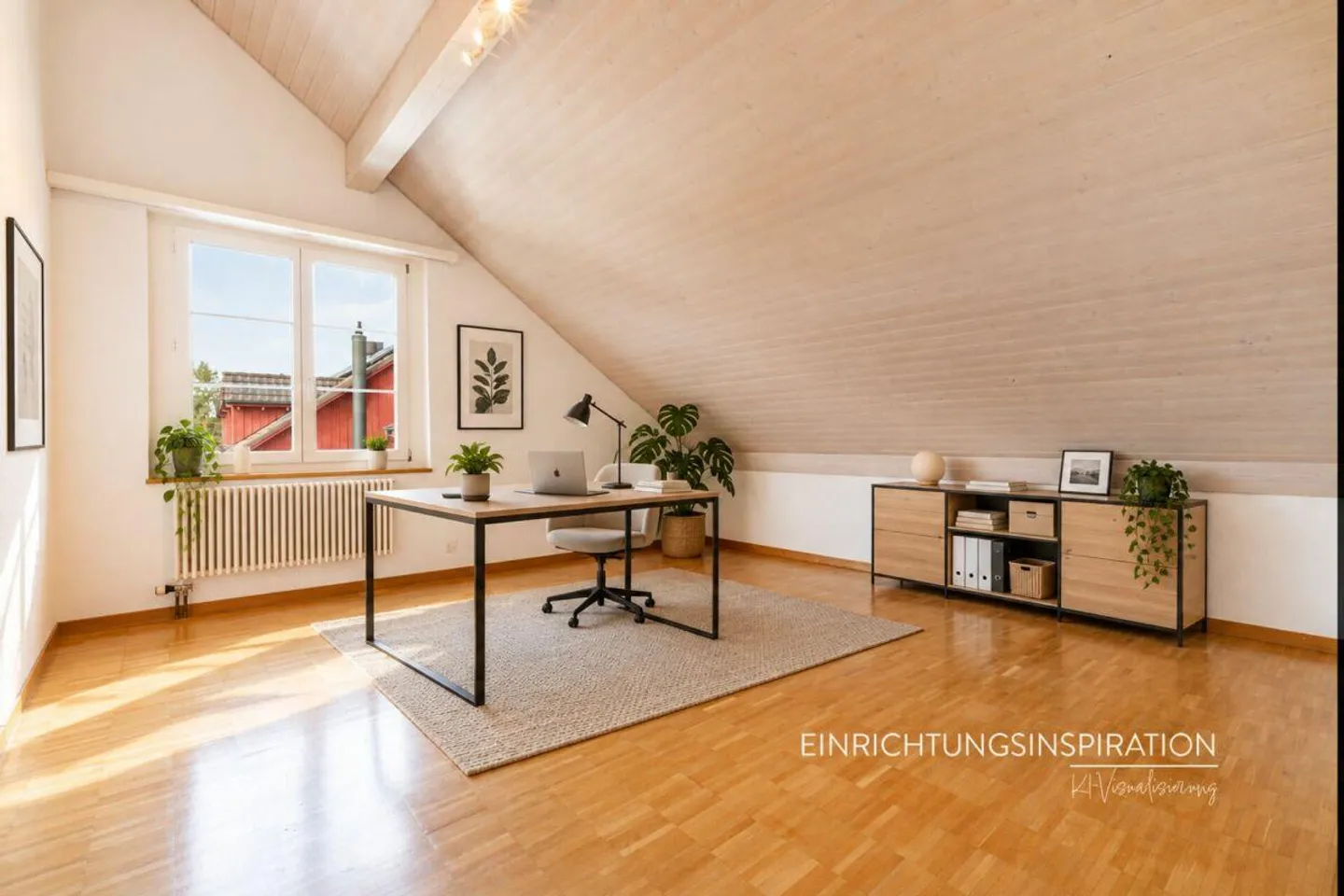 Charming 3.5-room attic apartment with spacious garden area - Photo 6 of 18