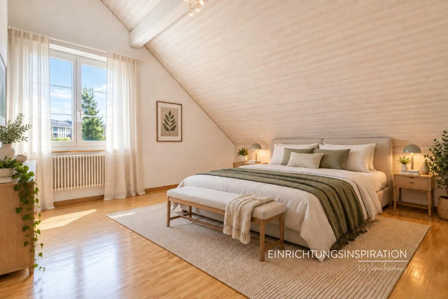 Charming 3.5-room attic apartment with spacious garden area - Photo 8 of 18