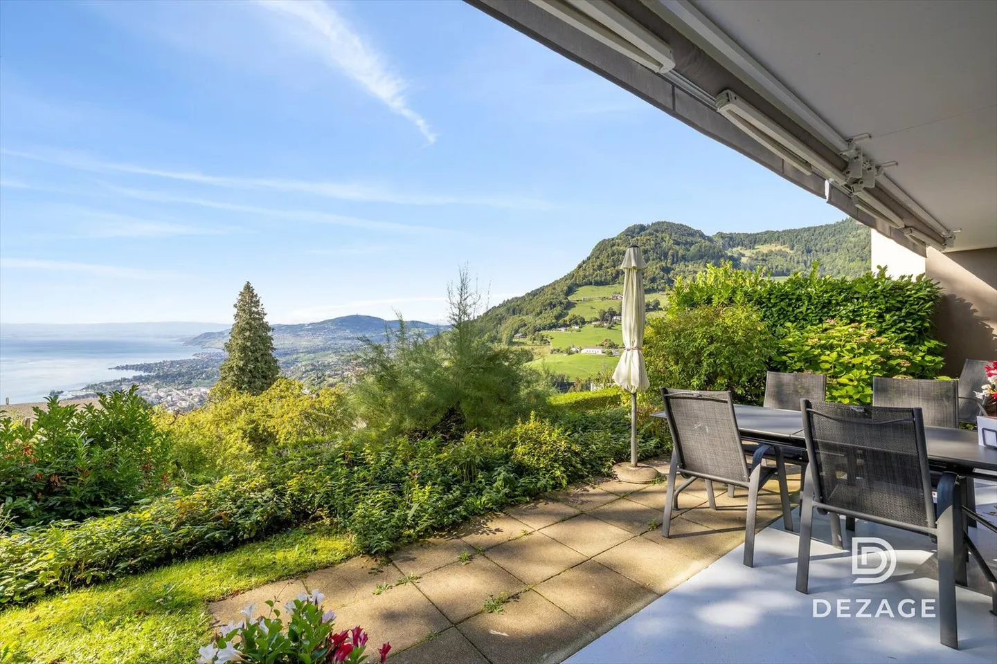 Vista panoramica e calma assoluta a 5 minuti dal centro di Montreux - Foto 9 di 13