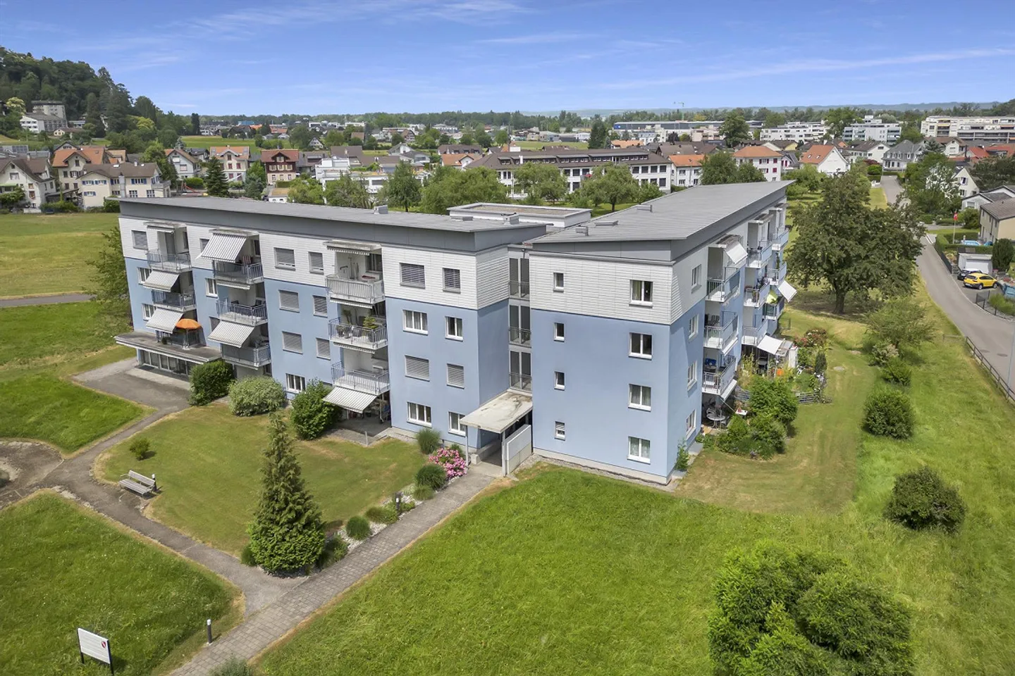 2.5-Zimmer-Alterswohnung 3. OG an ruhiger und idyllischer Lage - Foto 3 von 10