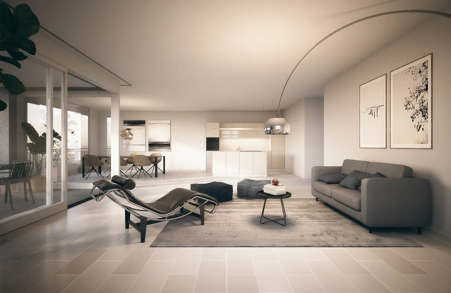 Top modern 4.5-room apartment in ownership standard - new building - Photo 3 of 6