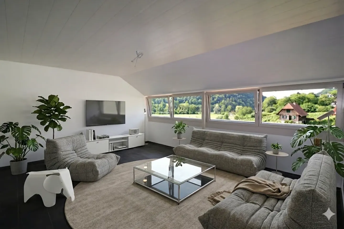 Appartamento attico unico di 3,5 locali con carattere loft e loggia - Foto 1 di 13