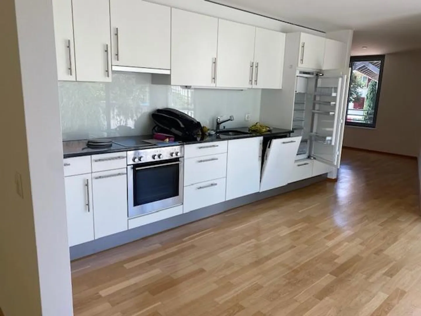 3.5-Zimmerwohnung mit Gartensitzplatz in Münchenstein zu vermieten - Photo 1 sur 12
