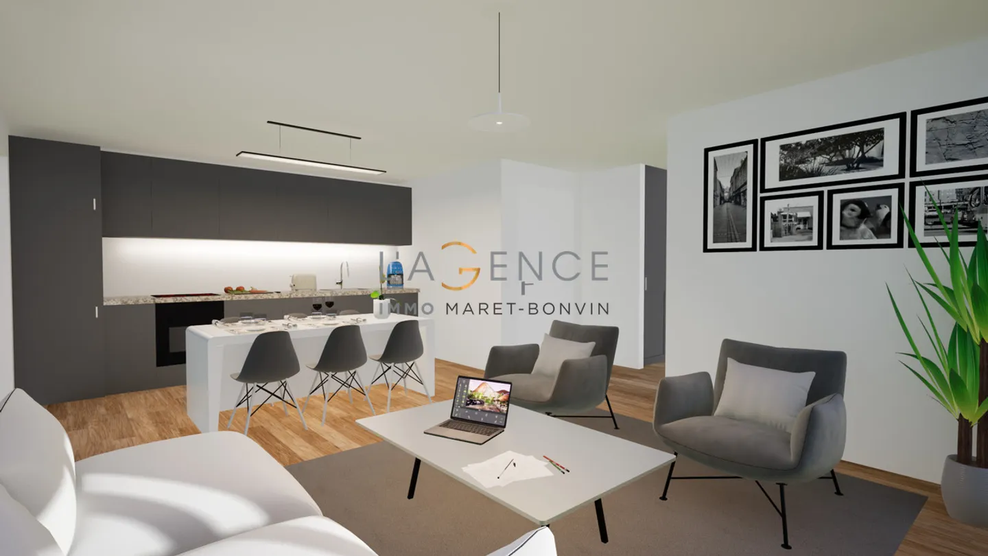 Charmant Appartement à Réchy - Photo 3 sur 6