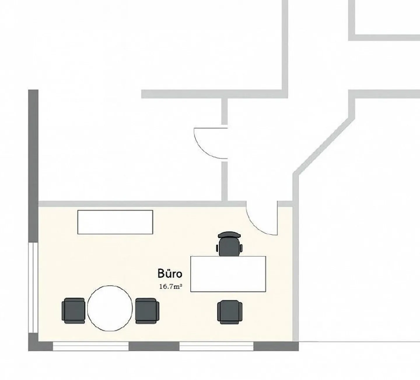 Rental of an attractive office space in Au - Photo 4 of 4