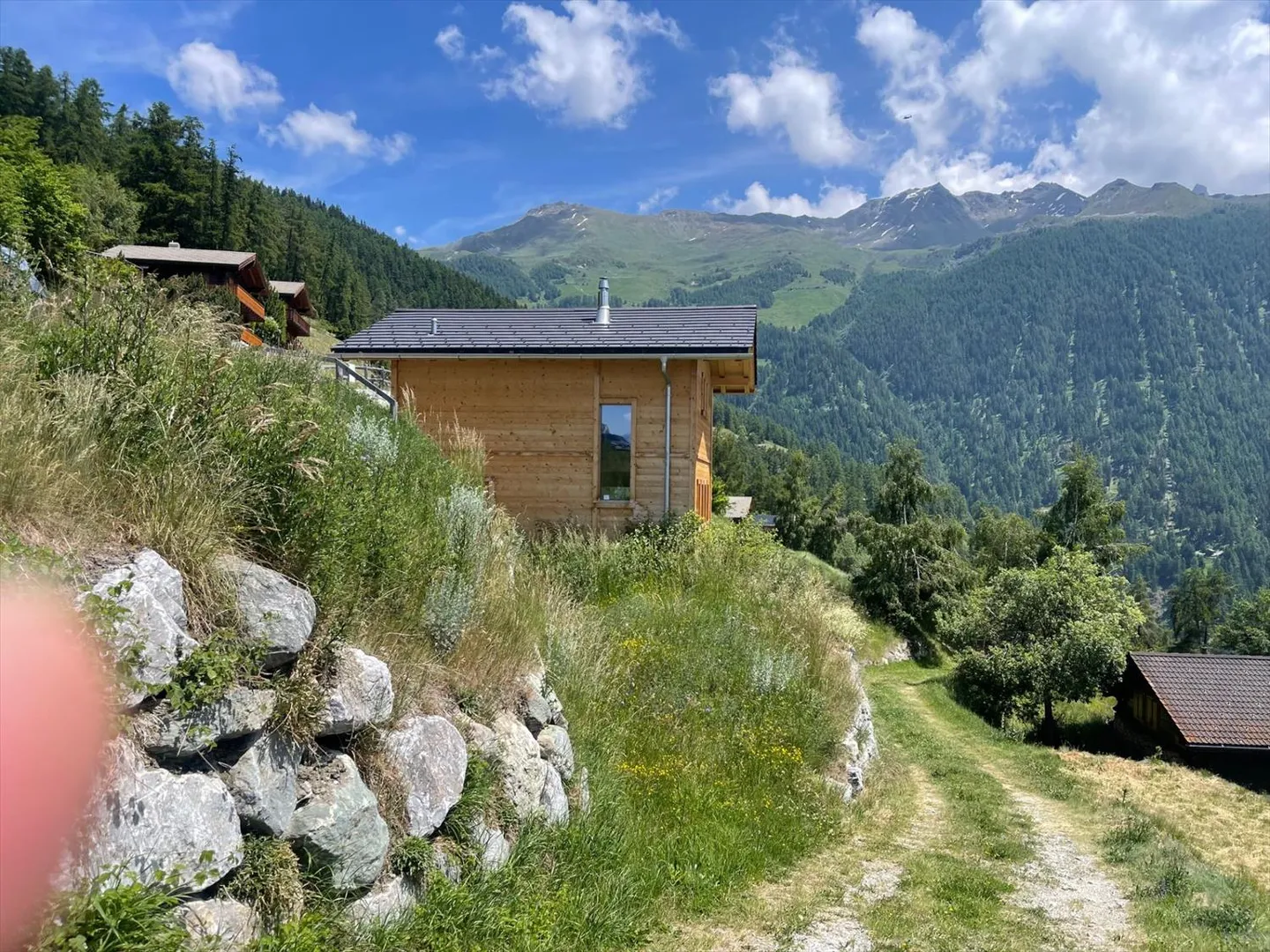 3.5 Room Chalet in Mase as a Second Home - Photo 1 of 6