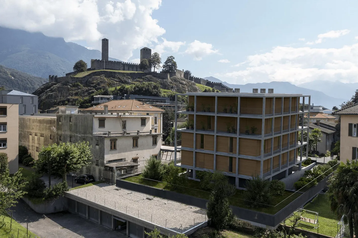 BELLINZONA ZENTRUM - Dachwohnung mit Burgblick, auch als Zweitwohnsitz - Foto 1 von 12