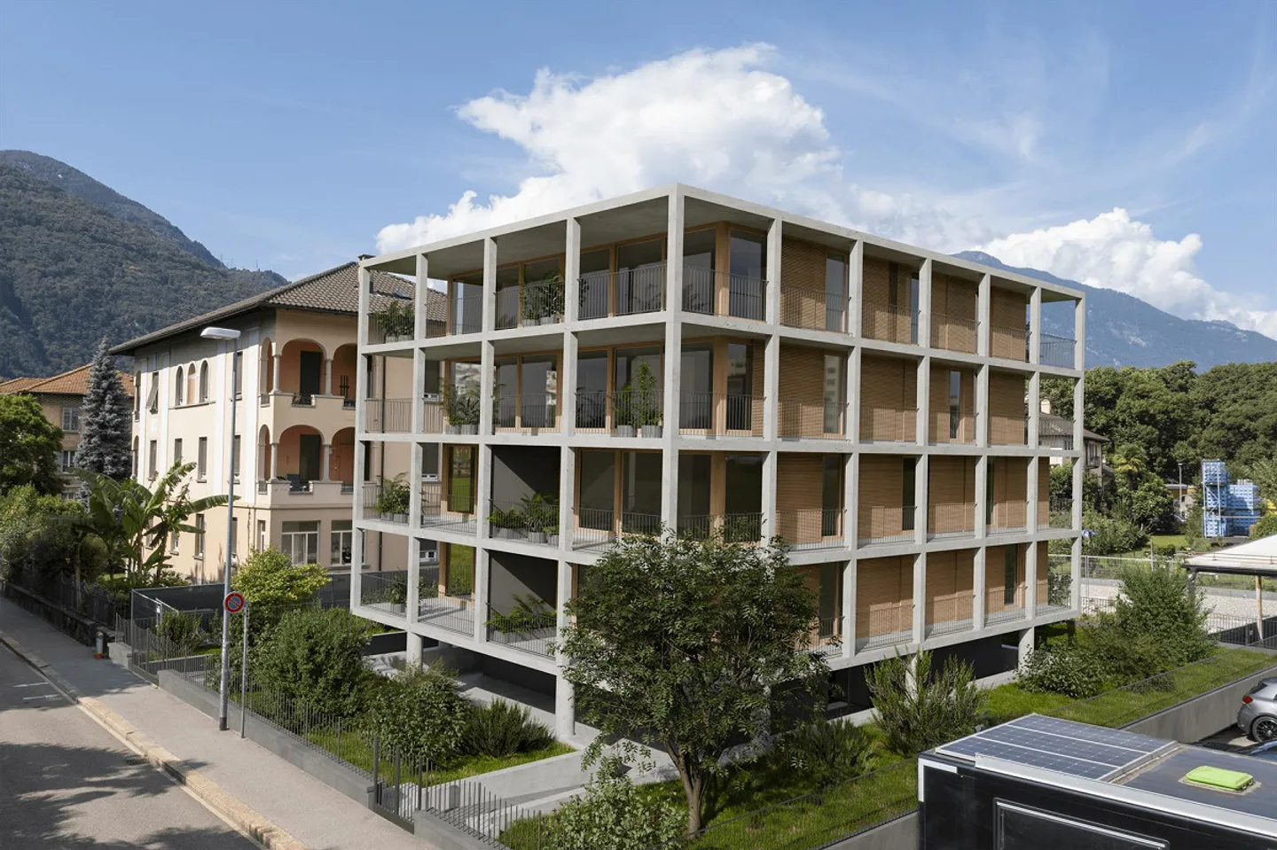 BELLINZONA ZENTRUM - Dachwohnung mit Burgblick, auch als Zweitwohnsitz - Foto 2 von 12