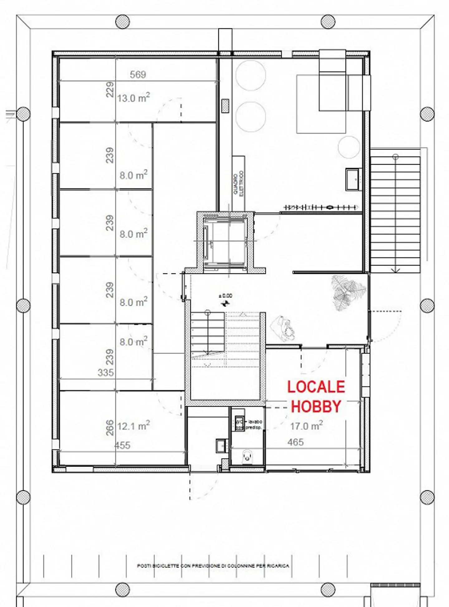BELLINZONA ZENTRUM - Dachwohnung mit Burgblick, auch als Zweitwohnsitz - Foto 10 von 12