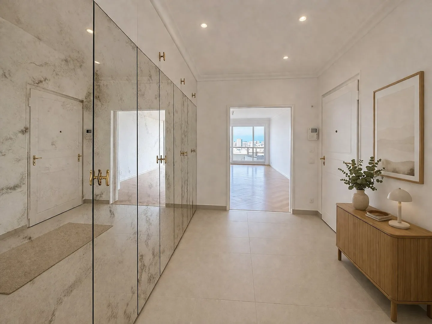 Elegante Wohnung mit Panoramablick - Foto 4 von 8