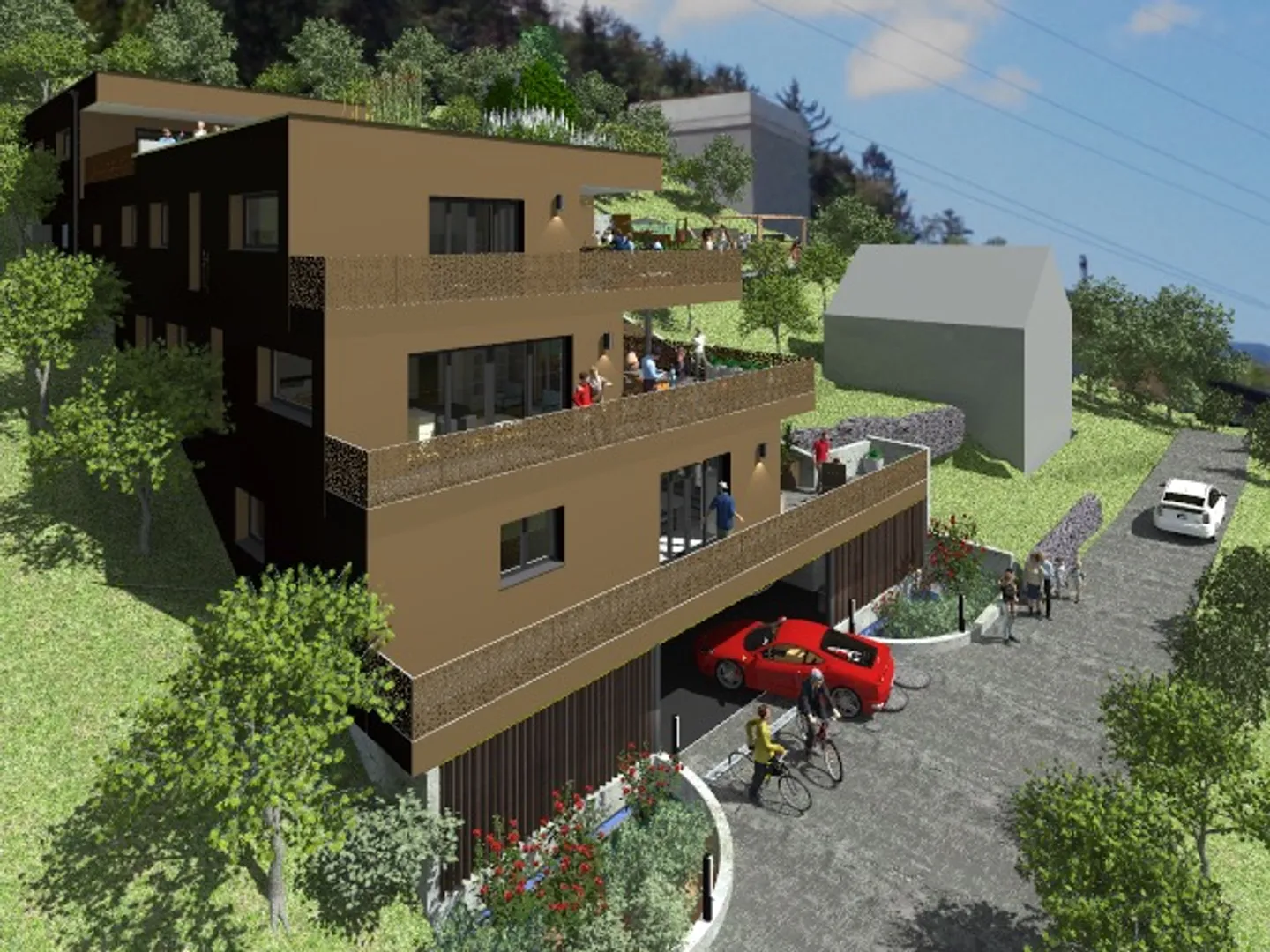 Luxuswohnung in Sion - Foto 1 von 6