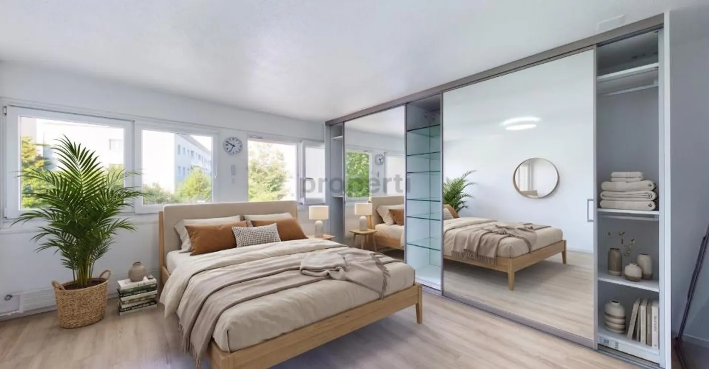 Maisonette rénovée dans un beau quartier avec 2 places de parking - Photo 5 sur 10