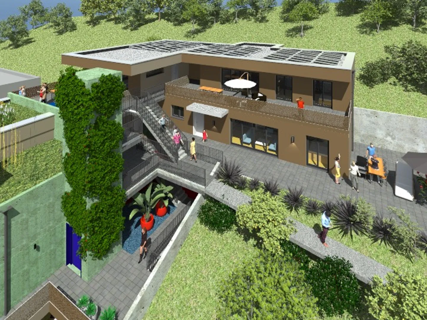 Luxuswohnung in Sion - Foto 5 von 6