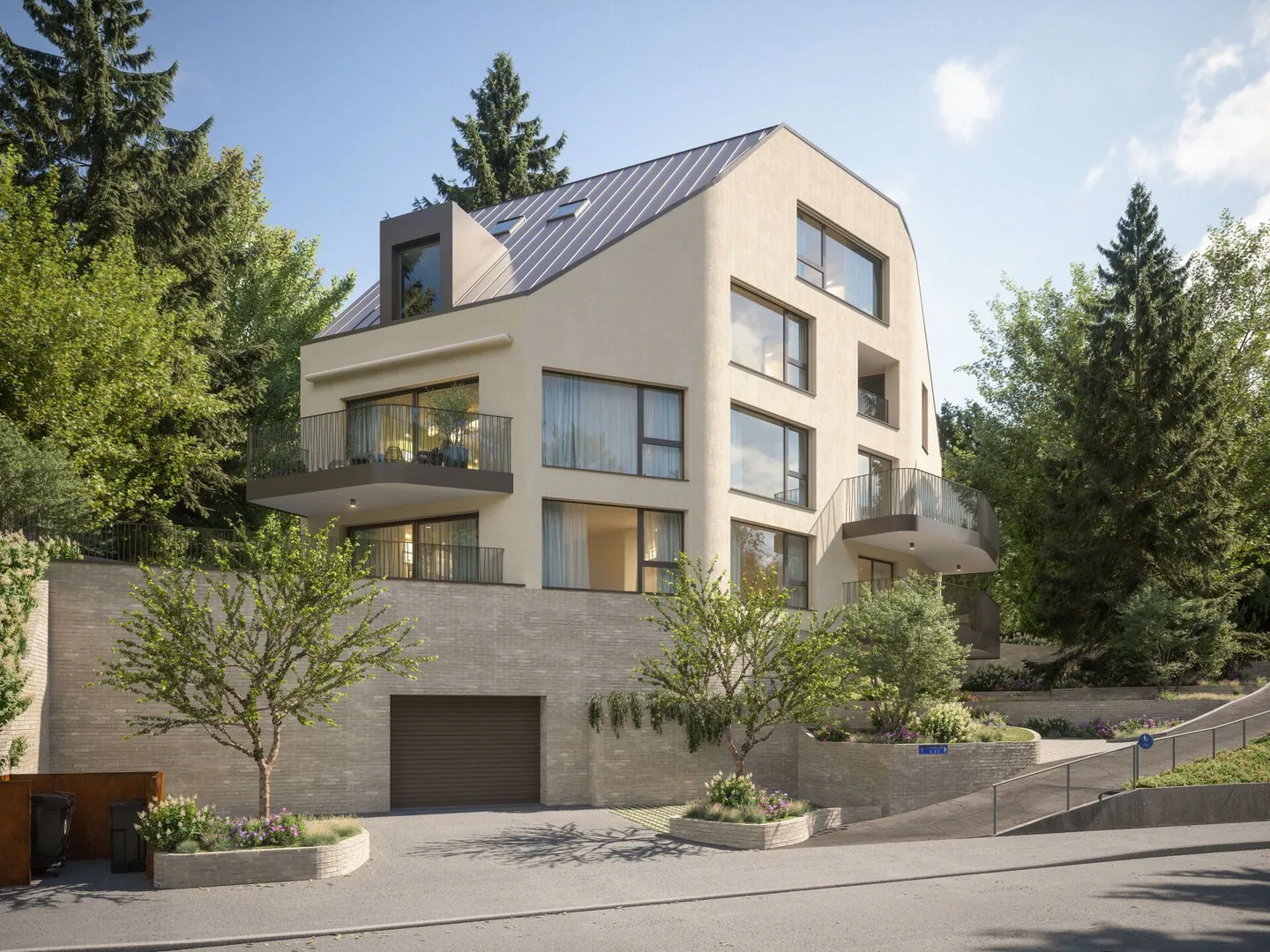 Appartamento giardino 4.5 stanze - Nuovo progetto ONA a Rüschlikon - Foto 1 di 12