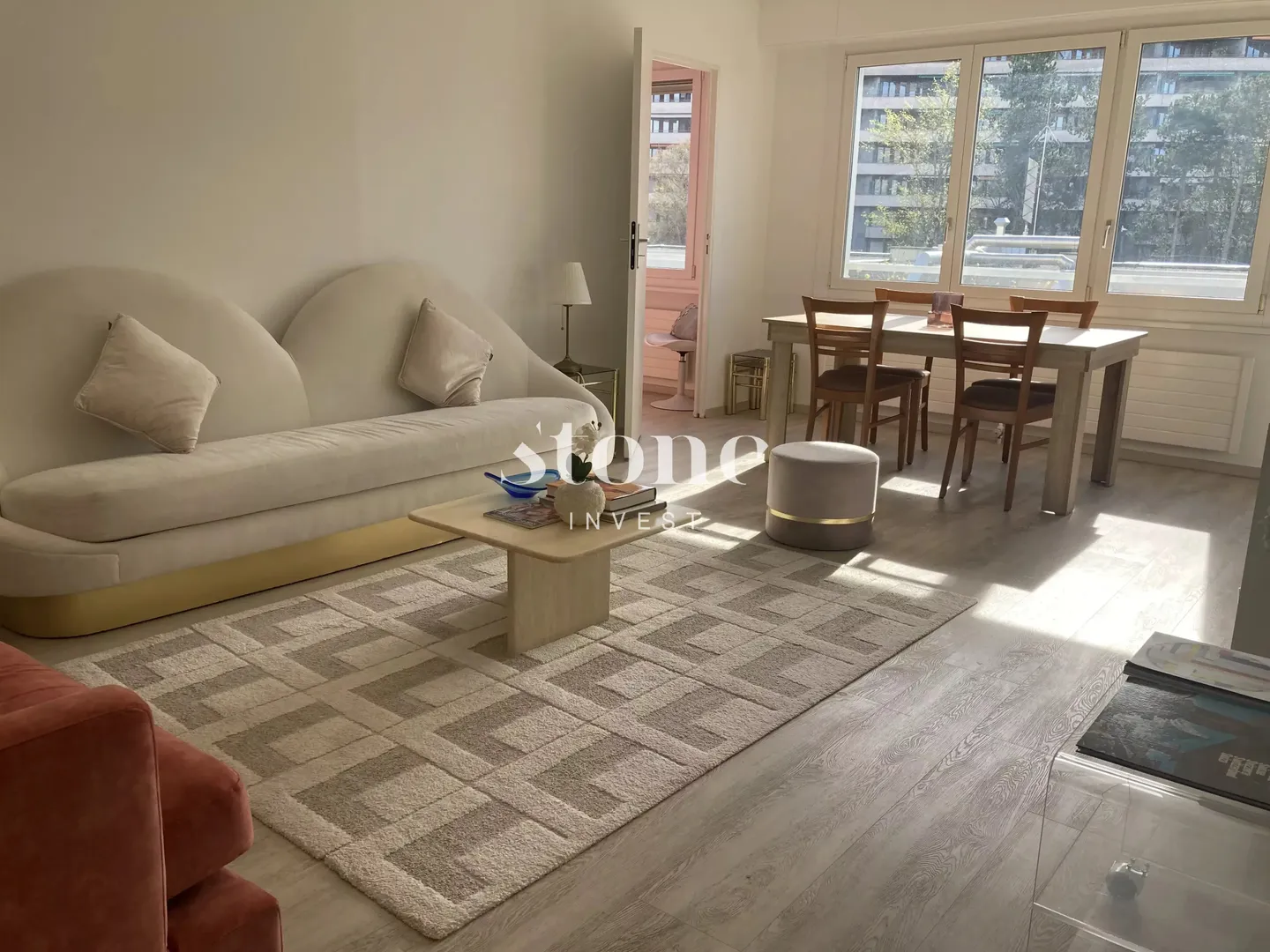 Charmante 4-Zimmer-Wohnung im 5. Stock in Grand-Saconnex - Foto 1 von 14