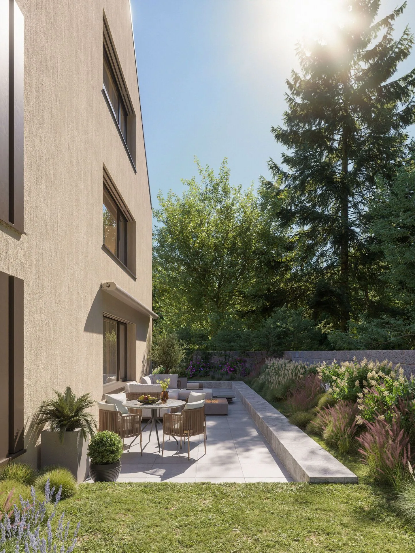 Appartamento giardino 4.5 stanze - Nuovo progetto ONA a Rüschlikon - Foto 3 di 12