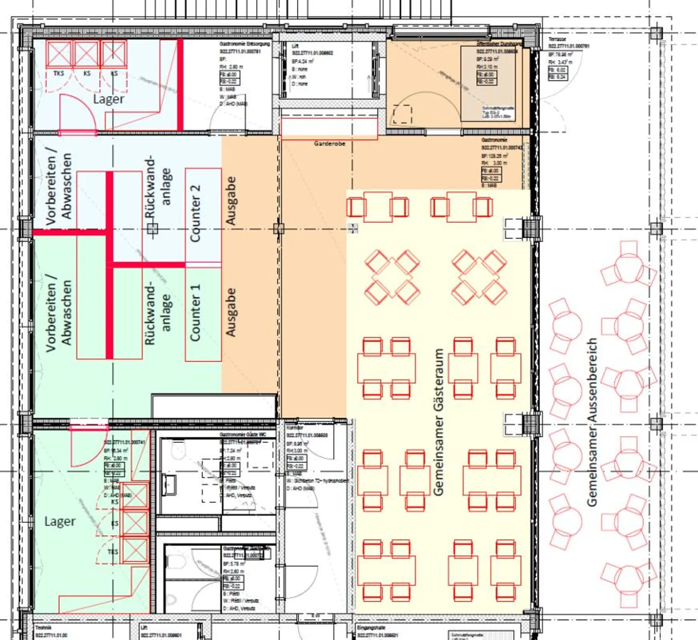 Moderner Markthallenraum - Foto 3 von 4