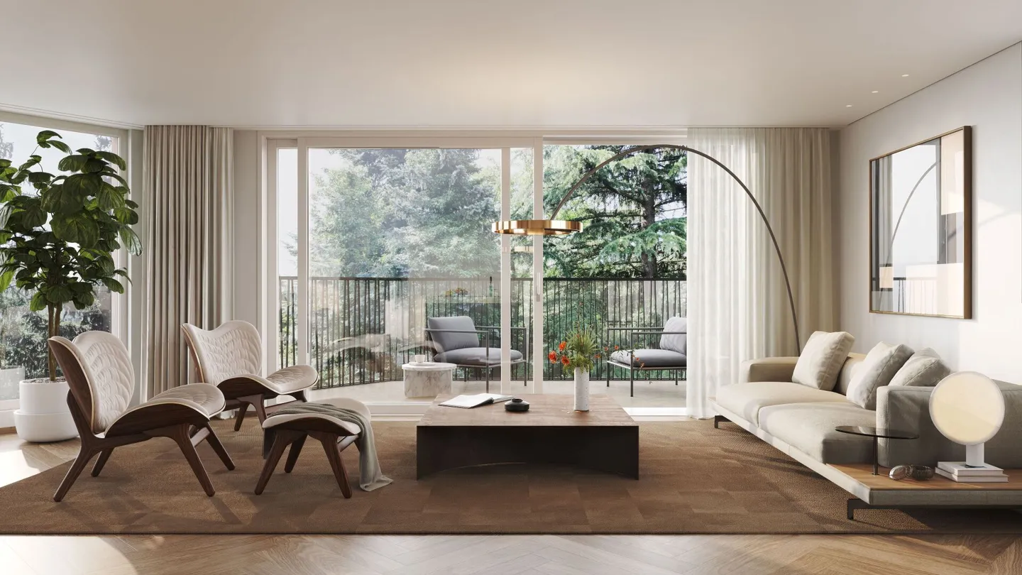 Appartamento giardino 4.5 stanze - Nuovo progetto ONA a Rüschlikon - Foto 7 di 12