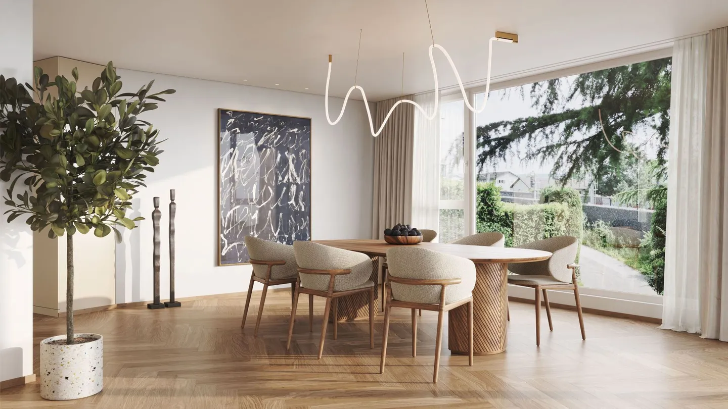 Appartamento giardino 4.5 stanze - Nuovo progetto ONA a Rüschlikon - Foto 8 di 12