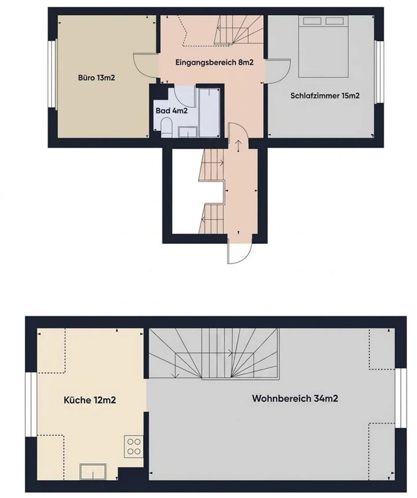 Maisonette ristrutturata di 3,5 locali (86 m²) con locale hobby (15 m²) - Foto 16 di 16