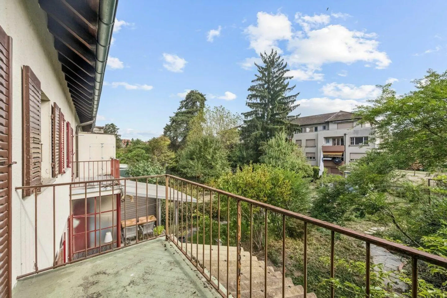 5.5-room terraced single-family house with large garden and existing building permit in Riehen - Photo 9 of 10