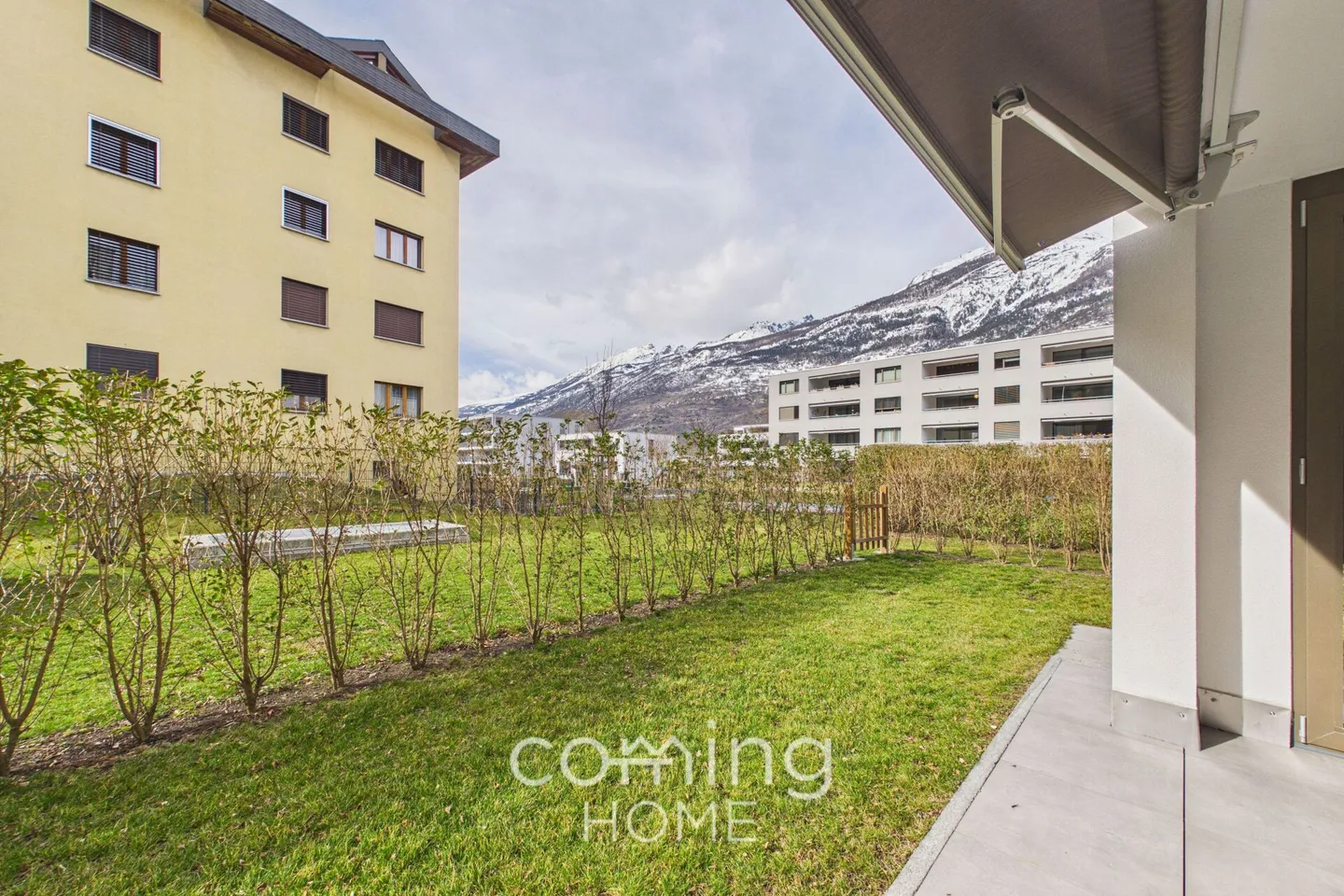 Moderno appartamento giardino di 4,5 stanze a Visp con vista sulle montagne - Foto 13 di 15