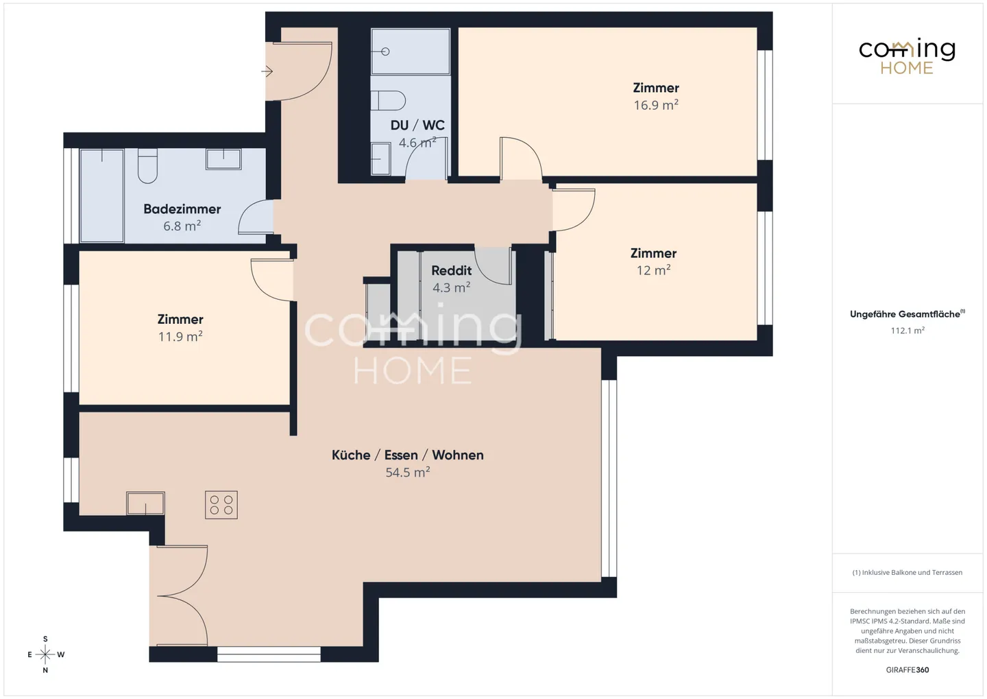 Moderno appartamento giardino di 4,5 stanze a Visp con vista sulle montagne - Foto 15 di 15