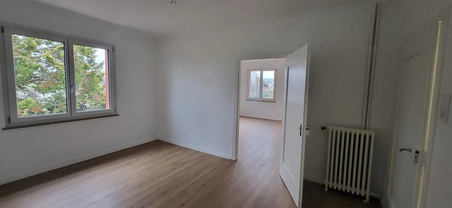 Charmante appartement ancien récemment rénové avec balcon et coin salon dans le jardin - Photo 3 sur 14