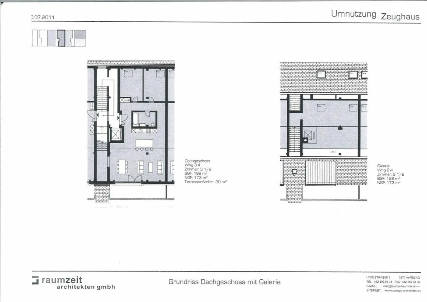 Appartement sous les combles spacieux sur Burgweg à Aarberg - Photo 5 sur 6