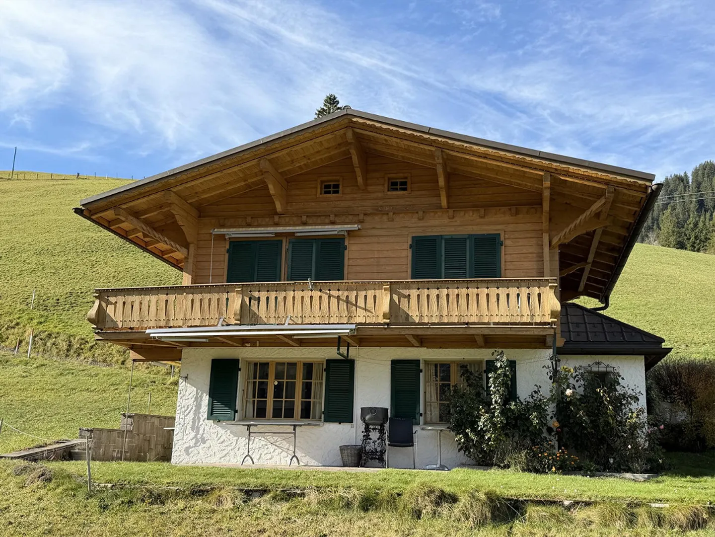 Einmalig !  Idyllisches 2-Familienchalet "bim Chuenisbärgli " - Foto 1 von 28