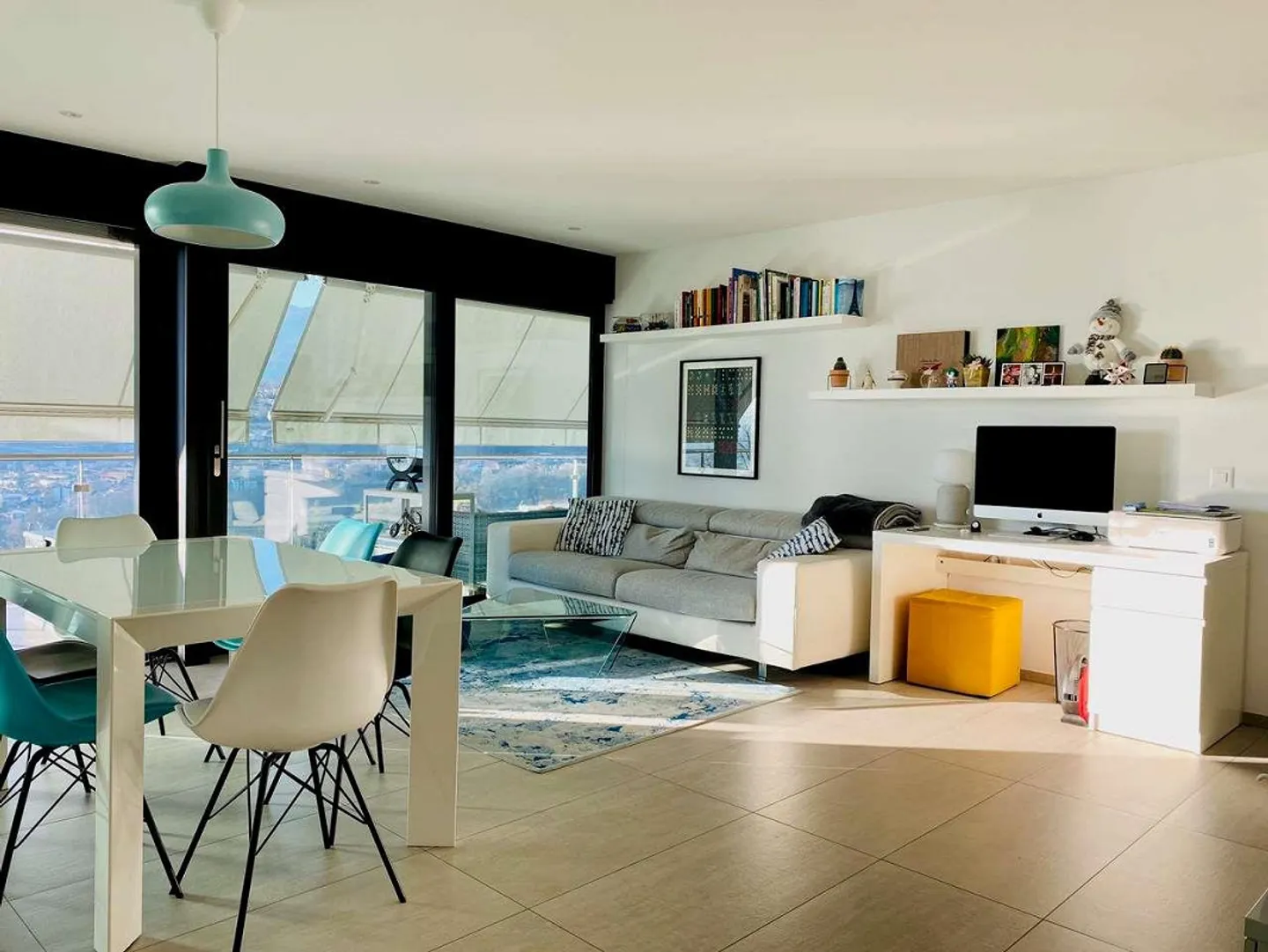 Nous louons un appartement lumineux de 3,5 pièces à Davesco - Photo 6 sur 13