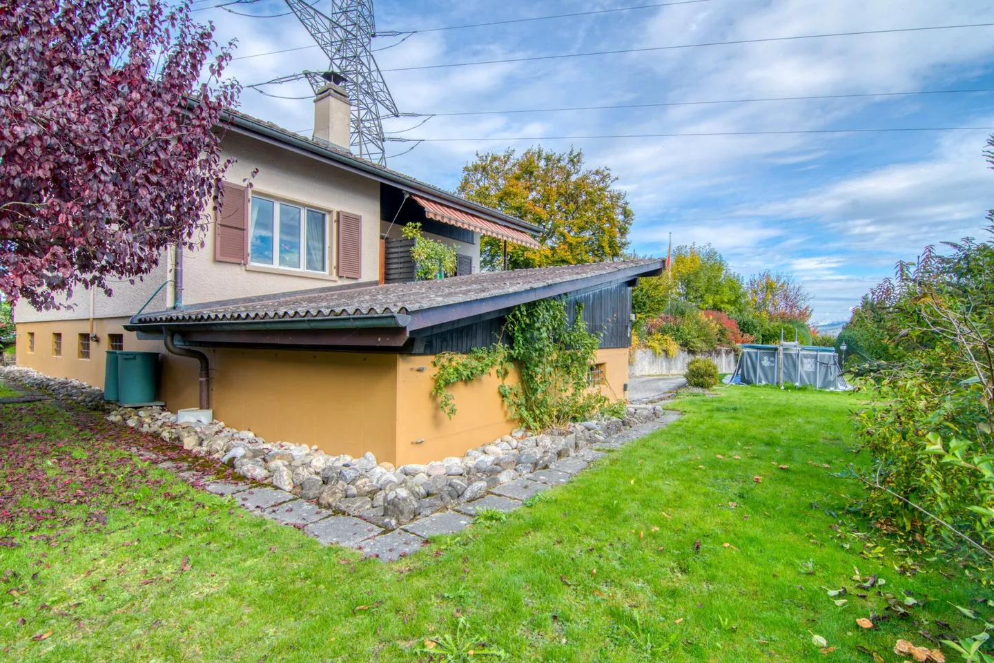 Maison individuelle de 6,5 pièces avec vue panoramique, pavillon de jardin et double garage à Rümligen - Photo 32 sur 32